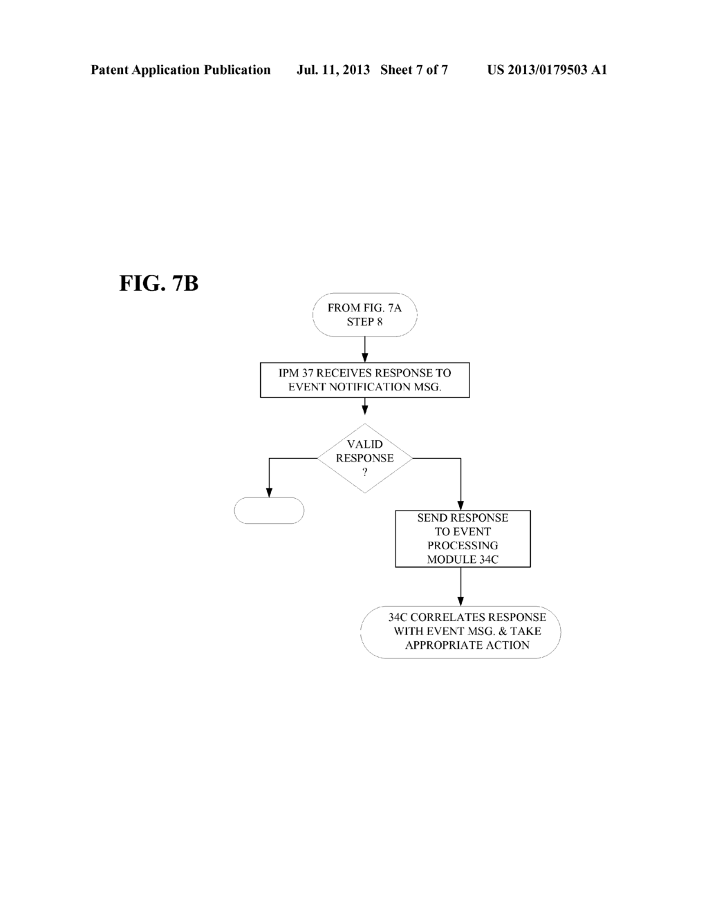 EVENT NOTIFICATION SYSTEM FOR ASSOCIATING AN OUTGOING ELECTRONIC MESSAGE     WITH AN INCOMING RESPONSE - diagram, schematic, and image 08