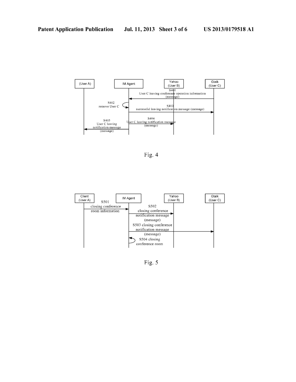 METHOD AND SYSTEM FOR HAVING A CONFERENCE ACROSS IM SYSTEMS - diagram, schematic, and image 04