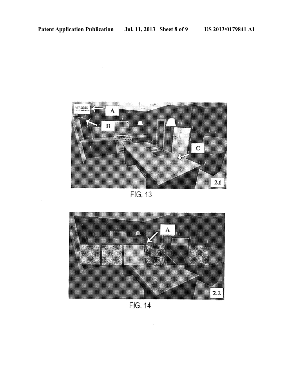 System and Method for Virtual Touring of Model Homes - diagram, schematic, and image 09