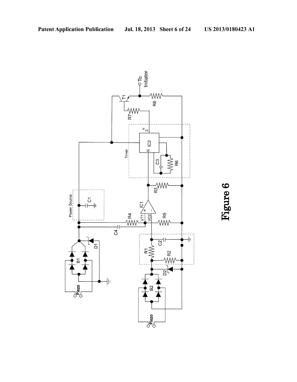 Shock Detection Circuit and Method of Shock Detection - diagram, schematic, and image 07