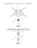 ROOF SUPPORT ASSEMBLY FOR COLLAPSIBLE SHELTER diagram and image