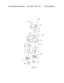 Fixing Structure of a Pull-Out Faucet diagram and image