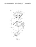 GATHERING DEVICE FOR GATHERING PLASTIC MEMBERS diagram and image