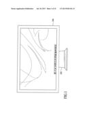 FLAT PANEL DISPLAY INCLUDING A HINGE ASSEMBLY diagram and image