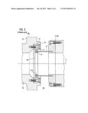 SUPERCONDUCTING ELECTRICAL MACHINE HAVING A CONNECTION DEVICE FOR AXIAL     EXPANSION COMPENSATION OF A WINDING FORMER diagram and image