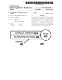 CONVERTIBLE CLAMSHELL TO SLATE DEVICE diagram and image