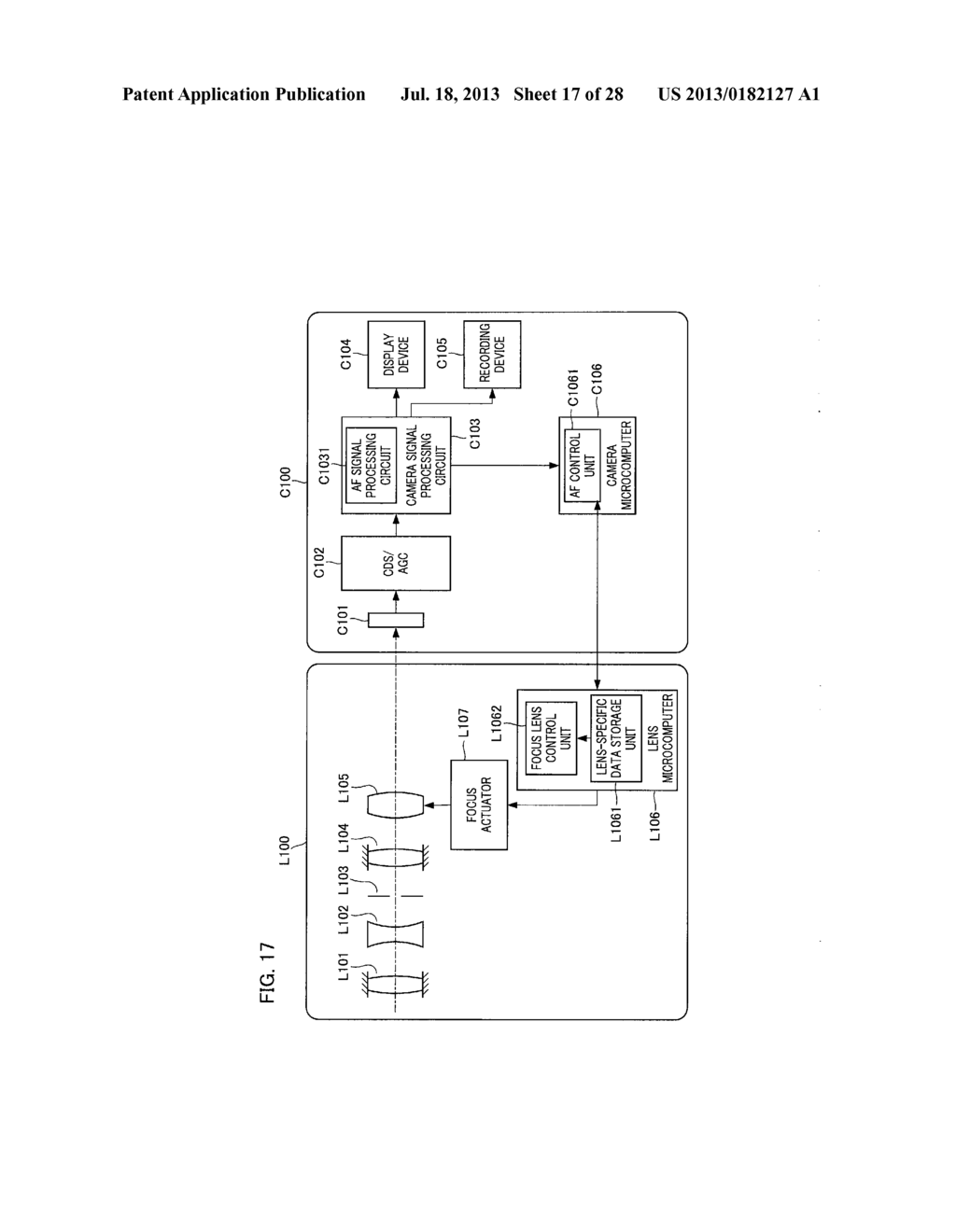 IMAGING APPARATUS, LENS APPARATUS, IMAGING APPARATUS CONTROLLING METHOD,     LENS APPARATUS CONTROLLING METHOD, COMPUTER PROGRAM, AND IMAGING SYSTEM - diagram, schematic, and image 18