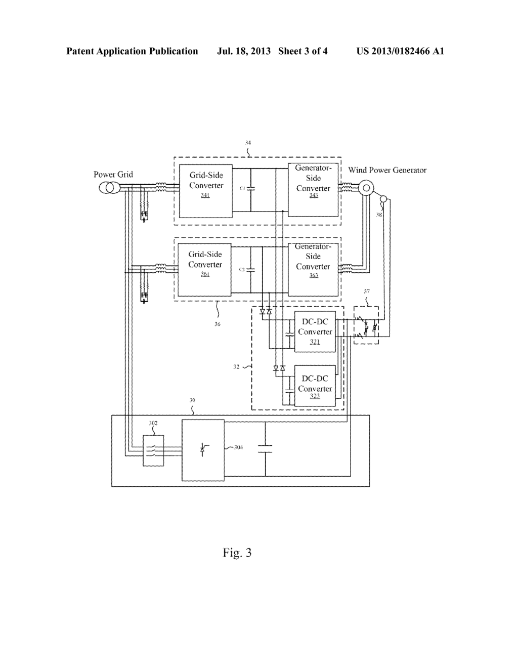 EXCITATION CONTROL CIRCUIT AND ELECTRICALLY EXCITED WIND POWER SYSTEM     HAVING THE SAME - diagram, schematic, and image 04