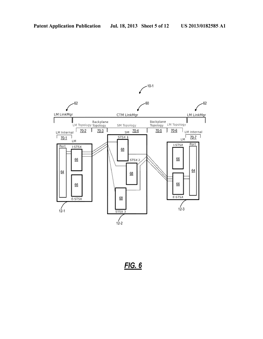 LINK MANAGEMENT SYSTEMS AND METHODS FOR MULTI-STAGE, HIGH-SPEED SYSTEMS - diagram, schematic, and image 06