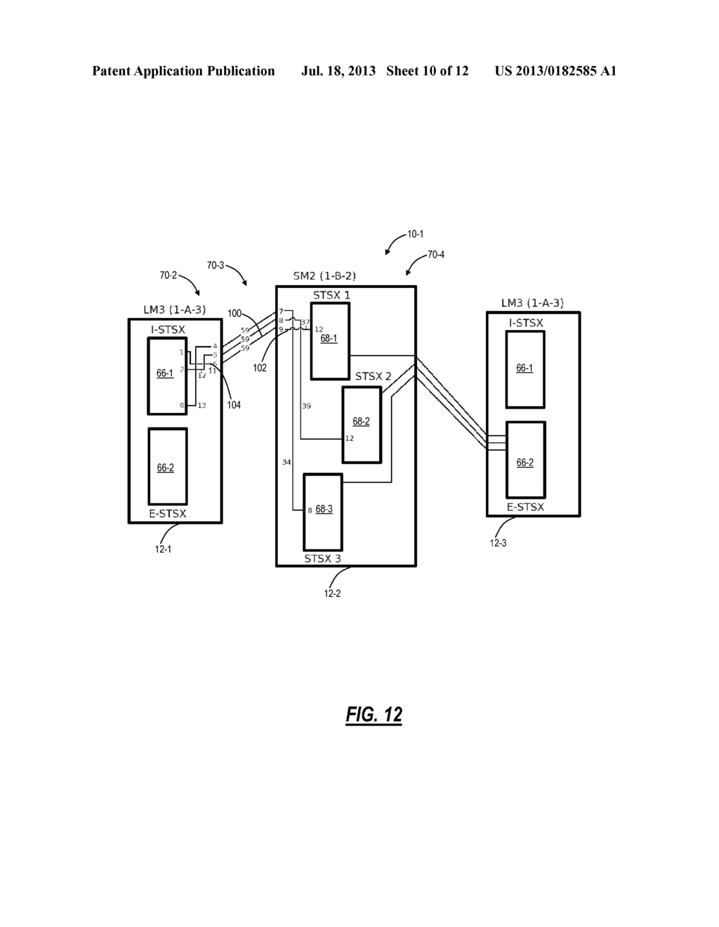 LINK MANAGEMENT SYSTEMS AND METHODS FOR MULTI-STAGE, HIGH-SPEED SYSTEMS - diagram, schematic, and image 11