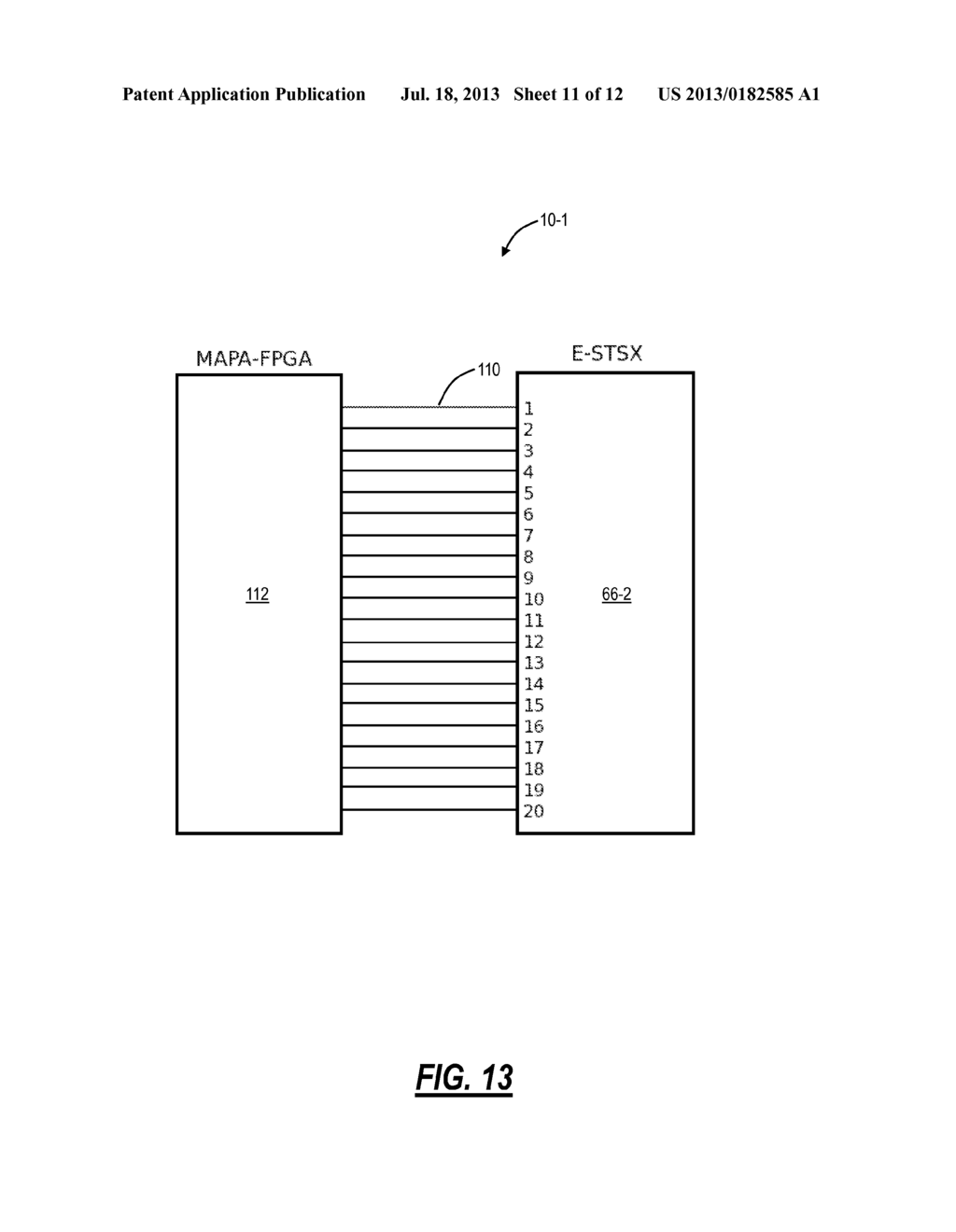 LINK MANAGEMENT SYSTEMS AND METHODS FOR MULTI-STAGE, HIGH-SPEED SYSTEMS - diagram, schematic, and image 12