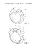 FLANGED BEARING RING AND METHOD FOR PRODUCING SUCH A FLANGED BEARING RING diagram and image