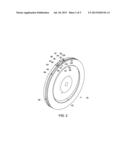 ROTOR WHEEL FOR A TURBOMACHINE diagram and image