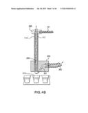 DEVICE AND METHOD FOR MAKING DISCRETE VOLUMES OF A FIRST FLUID IN CONTACT     WITH A SECOND FLUID, WHICH ARE IMMISCIBLE WITH EACH OTHER diagram and image