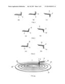 BENT MICROSTRUCTURES FOR SAMPLING, TRANSPORTING OR DISPENSING A FLUID     MEDIA diagram and image