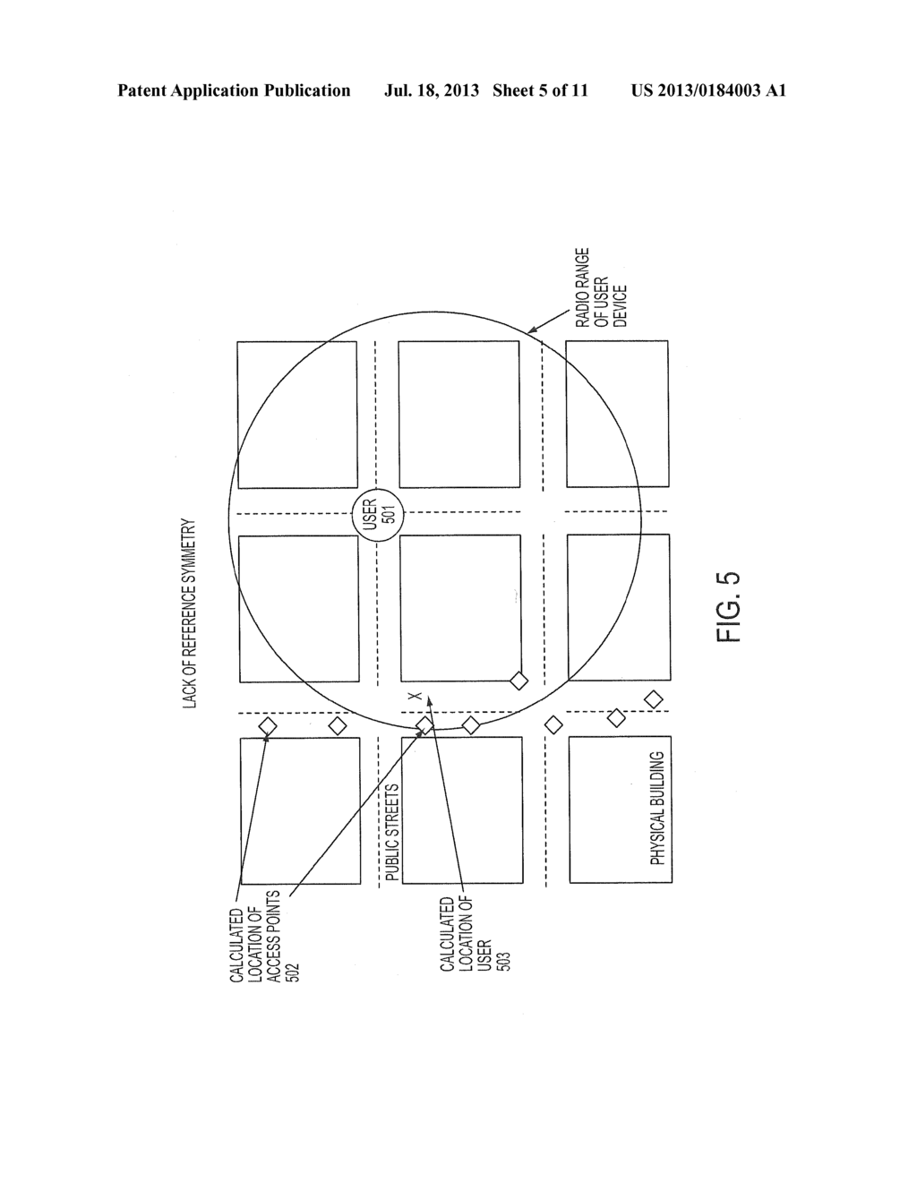 LOCATION-BASED SERVICES THAT CHOOSE LOCATION ALGORITHMS BASED ON NUMBER OF     DETECTED ACCESS POINTS WITHIN RANGE OF USER DEVICE - diagram, schematic, and image 06