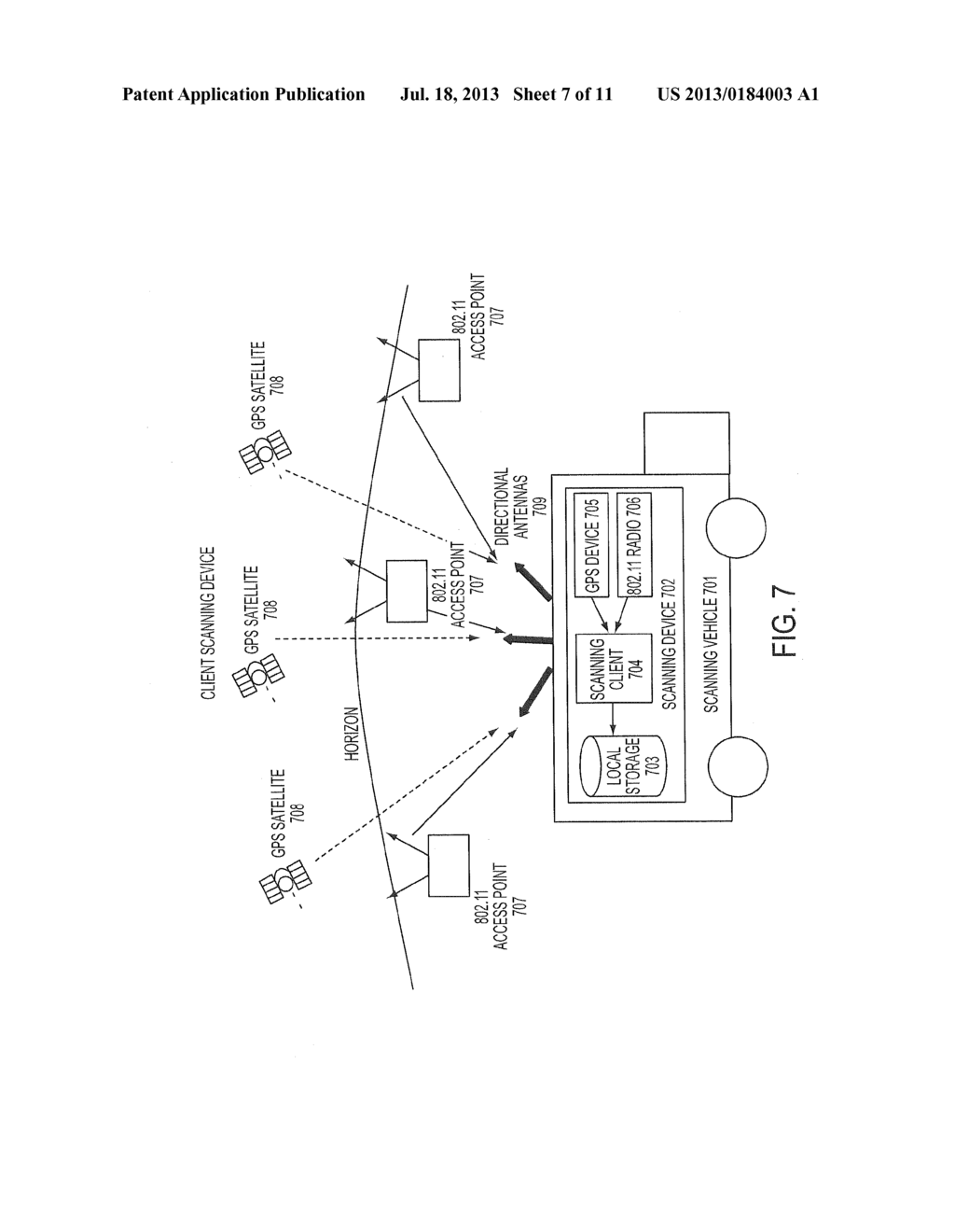 LOCATION-BASED SERVICES THAT CHOOSE LOCATION ALGORITHMS BASED ON NUMBER OF     DETECTED ACCESS POINTS WITHIN RANGE OF USER DEVICE - diagram, schematic, and image 08