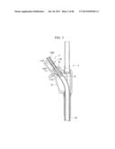 ENDOSCOPE, AND TREATMENT INSTRUMENT FOR ENDOSCOPE diagram and image