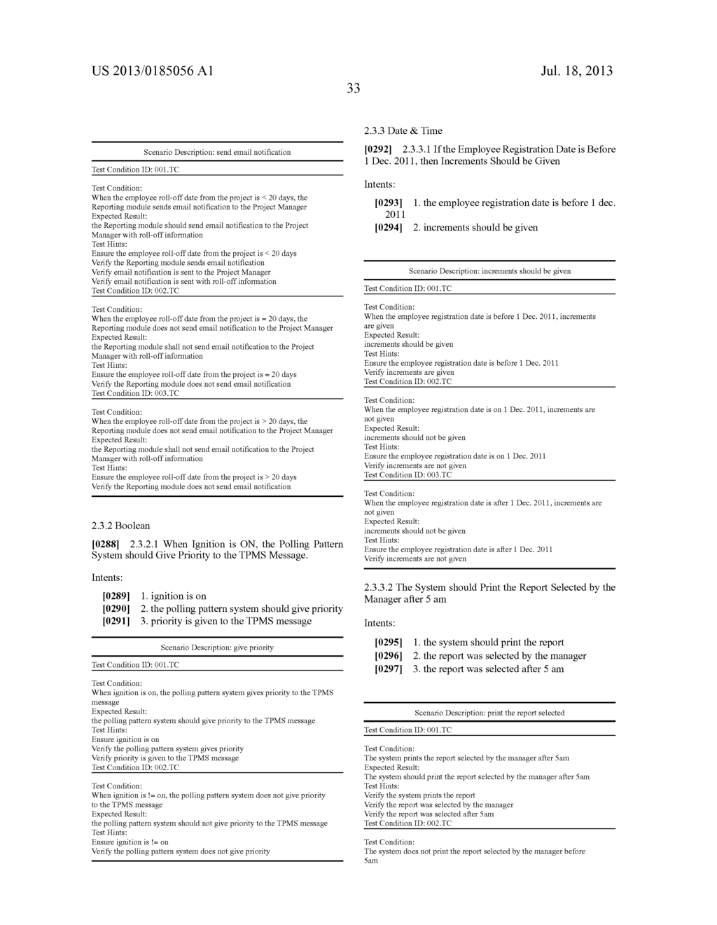 SYSTEM FOR GENERATING TEST SCENARIOS AND TEST CONDITIONS AND EXPECTED     RESULTS - diagram, schematic, and image 70