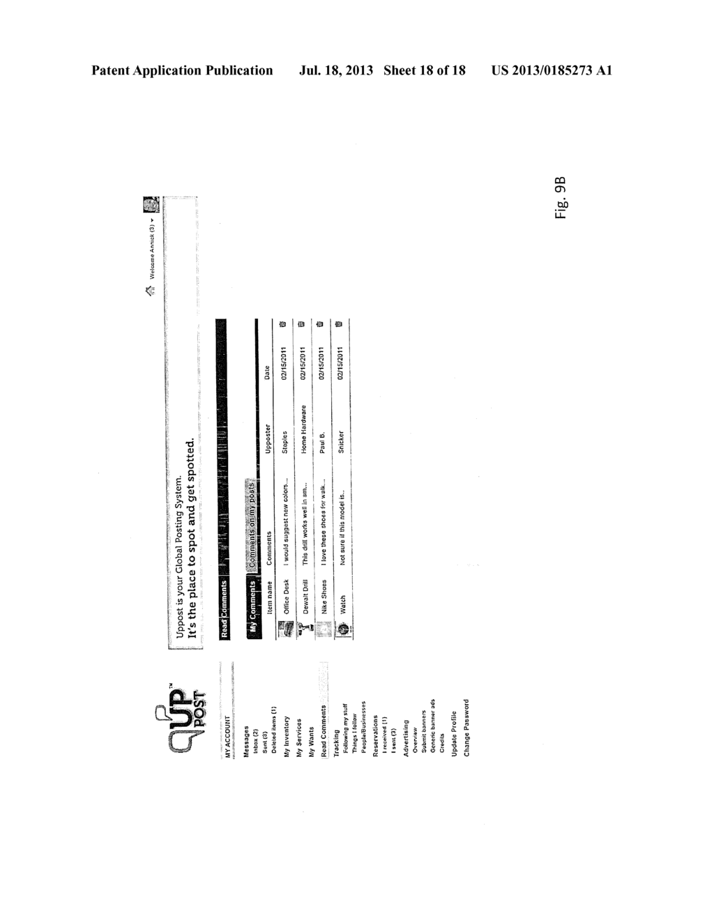 MAP-BASED ITEM INFORMATION NETWORK - diagram, schematic, and image 19