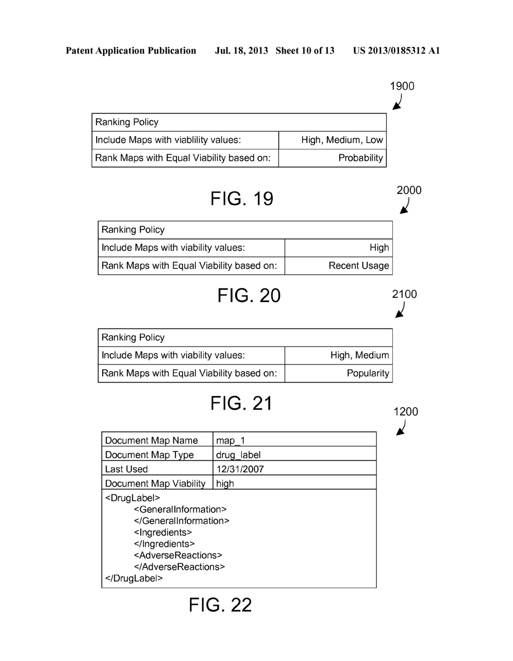 GENERATING SIMULATED CONTAINMENT REPORTS OF DYNAMICALLY ASSEMBLED     COMPONENTS IN A CONTENT MANAGEMENT SYSTEM - diagram, schematic, and image 11