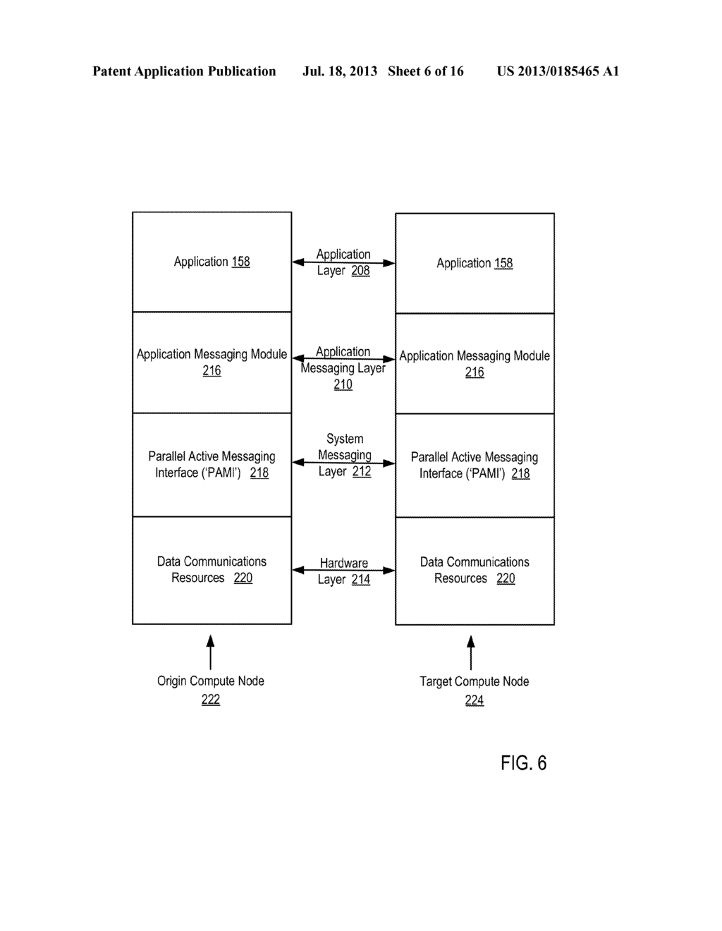 Fencing Direct Memory Access Data Transfers In A Parallel Active Messaging     Interface Of A Parallel Computer - diagram, schematic, and image 07