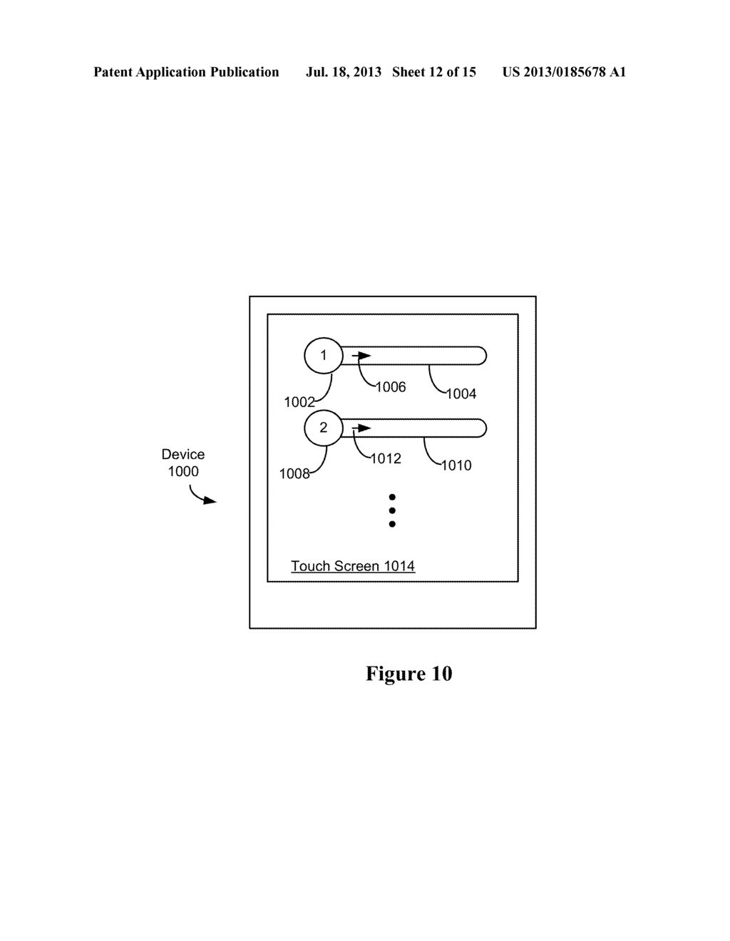 Unlocking a Device by Performing Gestures on an Unlock Image - diagram, schematic, and image 13