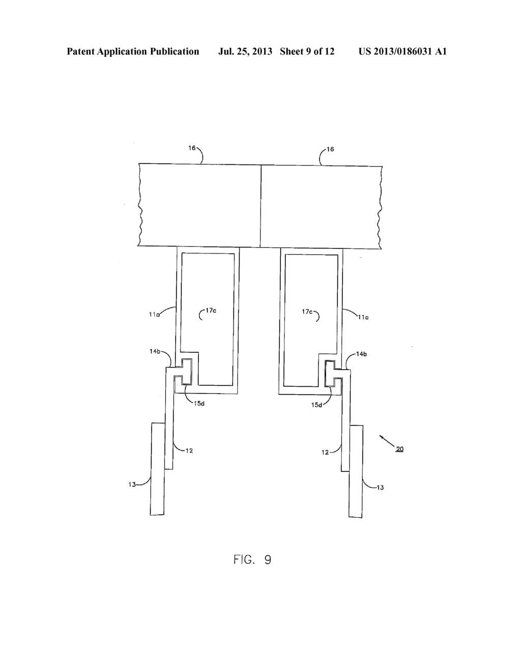 Holeless Curtain Wall Mullion Connection - diagram, schematic, and image 10