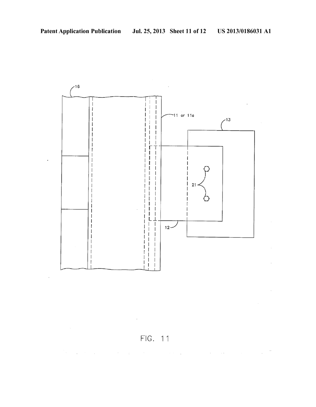 Holeless Curtain Wall Mullion Connection - diagram, schematic, and image 12