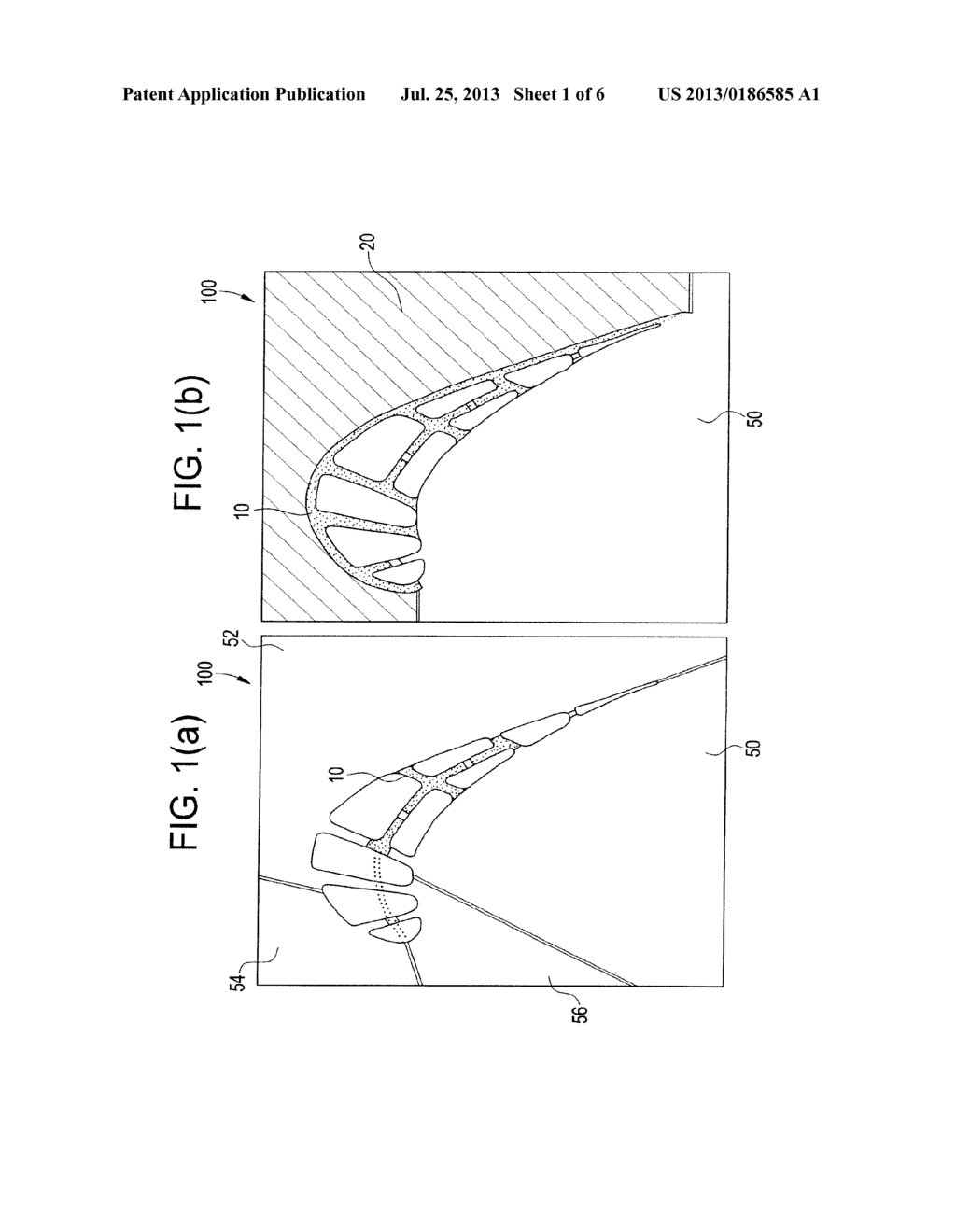 COMPOSITE CORE DIE, METHODS OF MANUFACTURE THEREOF AND ARTICLES     MANUFACTURED THEREFROM - diagram, schematic, and image 02