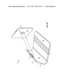 PORTABLE ELECTRONIC DEVICE CASE ACCESSORIES AND RELATED SYSTEMS AND     METHODS diagram and image