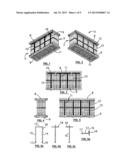 FRAME SYSTEM FOR MEMBRANE FILTRATION MODULES diagram and image