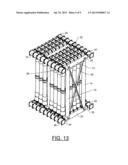 FRAME SYSTEM FOR MEMBRANE FILTRATION MODULES diagram and image