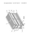 FRAME SYSTEM FOR MEMBRANE FILTRATION MODULES diagram and image