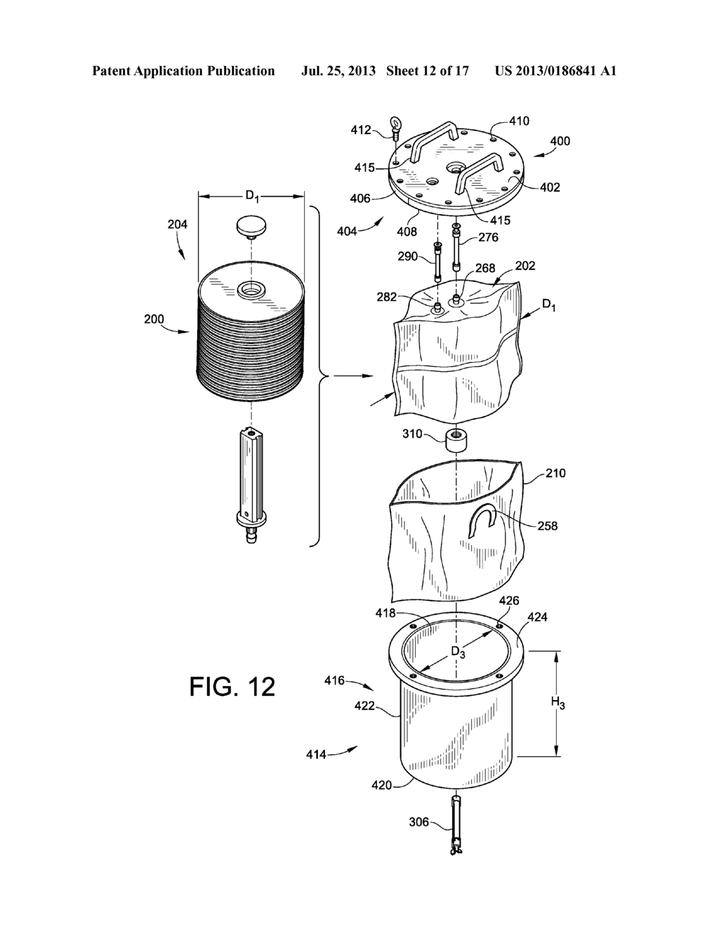 Bagged Filter Cartridge, System and Method - diagram, schematic, and image 13