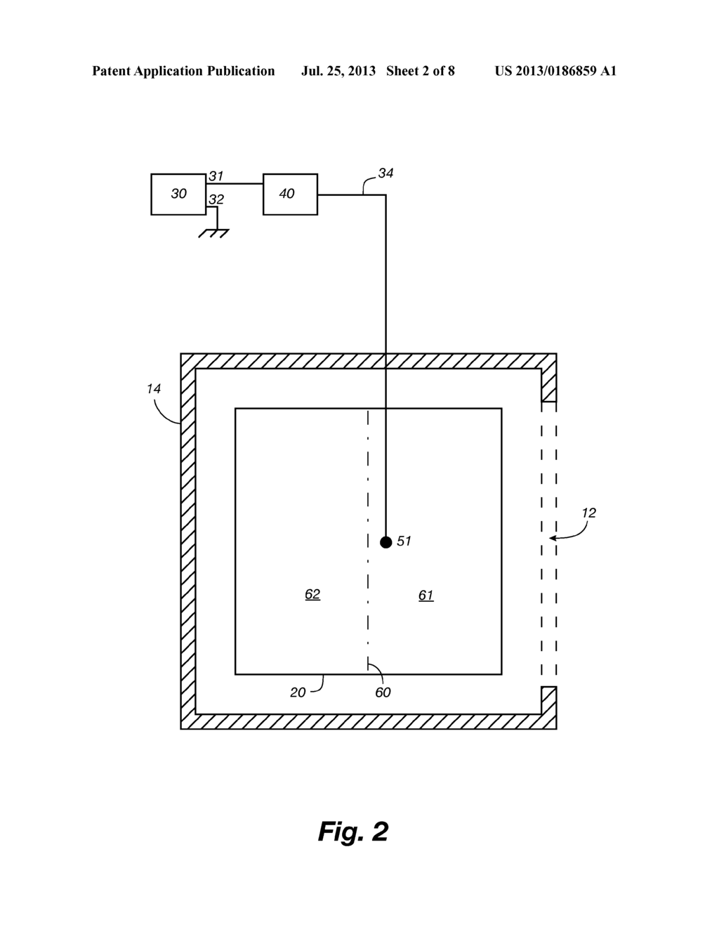 Asymmetrical RF Drive for Electrode of Plasma Chamber - diagram, schematic, and image 03