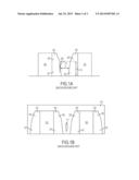 SPACER PROFILE ENGINEERING USING FILMS WITH CONTINUOUSLY INCREASED ETCH     RATE FROM INNER TO OUTER SURFACE diagram and image