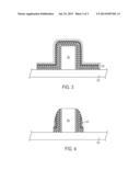 SPACER PROFILE ENGINEERING USING FILMS WITH CONTINUOUSLY INCREASED ETCH     RATE FROM INNER TO OUTER SURFACE diagram and image