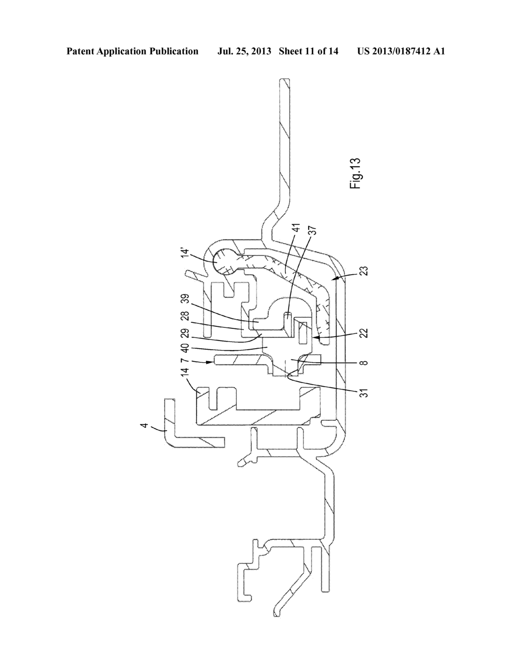 ROOF SYSTEM FOR A VEHICLE - diagram, schematic, and image 12