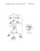 PORTABLE, COLLAPSIBLE STOOL WITH A SWIVEL SEAT diagram and image