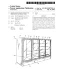 REFRIGERATED MERCHANDISER WITH DOOR  HAVING BOUNDARY LAYER diagram and image