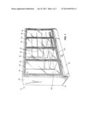 REFRIGERATED MERCHANDISER WITH DOOR  HAVING BOUNDARY LAYER diagram and image