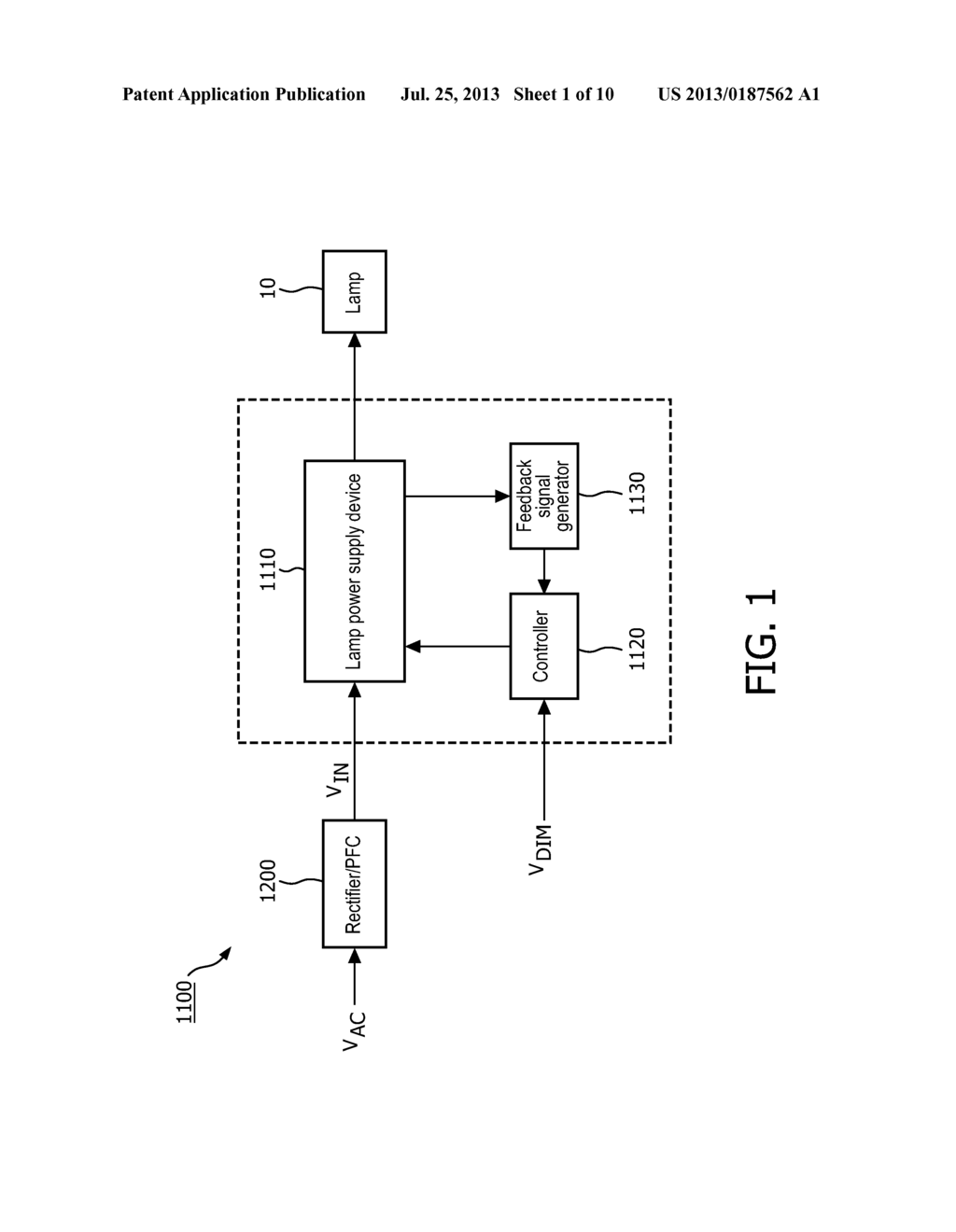 DEVICE AND METHOD FOR AUTOMATICALLY DETECTING INSTALLED LAMP TYPE - diagram, schematic, and image 02