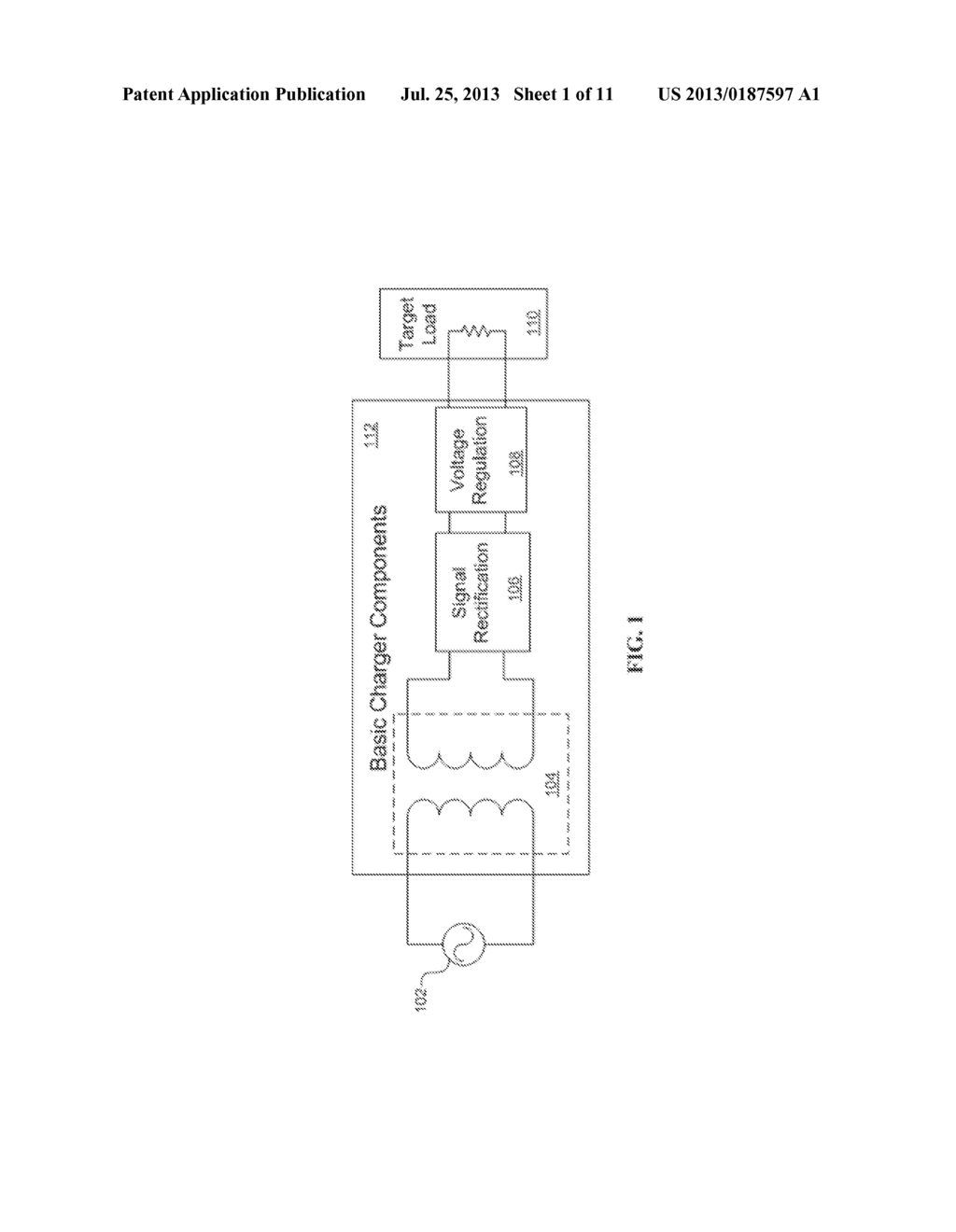 LIMITATION OF VAMPIRIC ENERGY LOSS WITHIN AN INDUCTIVE BATTERY CHARGER OR     EXTERNAL POWER SUPPLY USING MAGNETIC TARGET DETECTION CIRCUITRY - diagram, schematic, and image 02