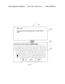 VIRTUAL KEYBOARD DISPLAY HAVING A TICKER PROXIMATE TO THE VIRTUAL KEYBOARD diagram and image