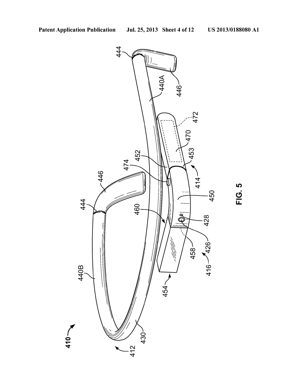 WEARABLE DEVICE WITH INPUT AND OUTPUT STRUCTURES - diagram, schematic, and image 05