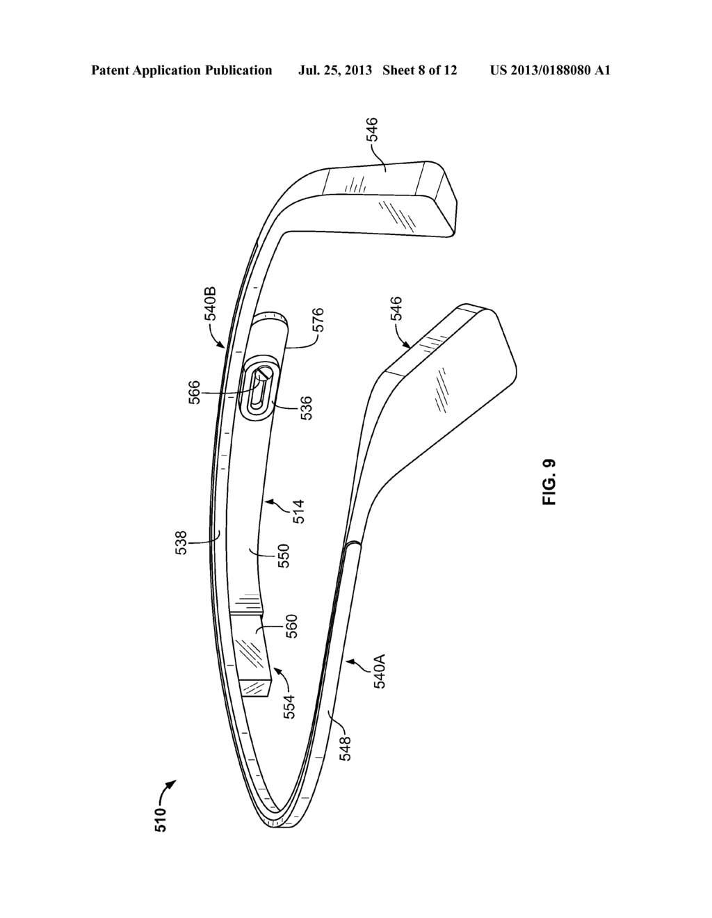 WEARABLE DEVICE WITH INPUT AND OUTPUT STRUCTURES - diagram, schematic, and image 09