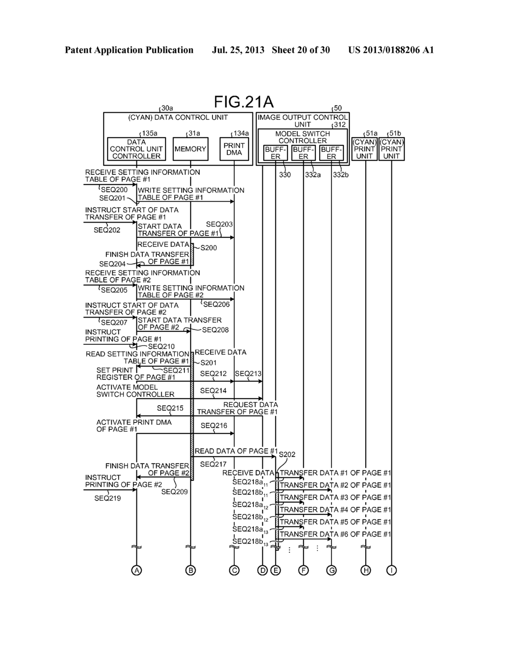 PRINTING APPARATUS AND METHOD OF CONTROLLING PRINTING APPARATUS - diagram, schematic, and image 21