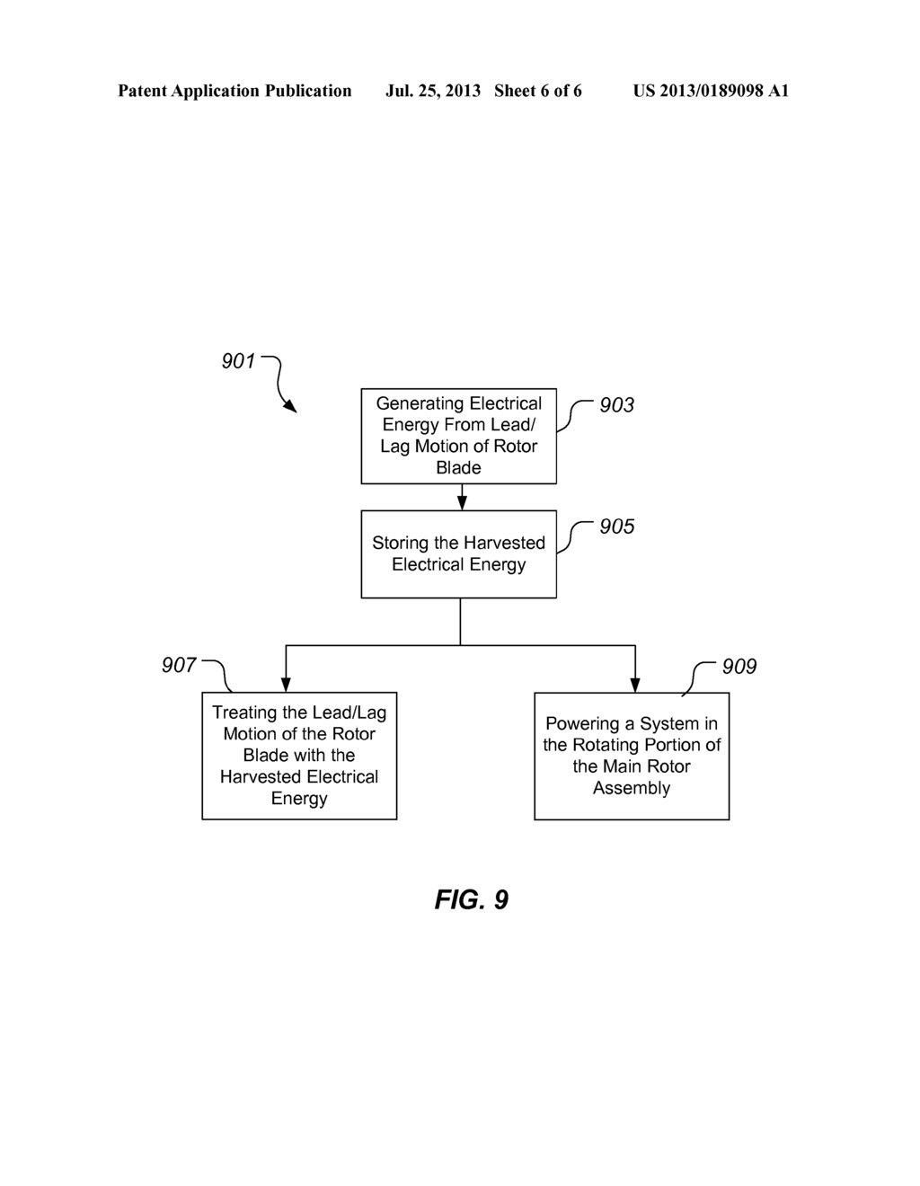 System and Method of Harvesting Power with a Rotor Hub Damper - diagram, schematic, and image 07