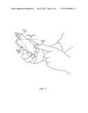 USER INTERFACE FOR A PORTABLE DEVICE INCLUDING DETECTING CLOSE PROXIMITY     OF AN EAR TO ALLOW CONTROL OF AN AUDIO APPLICATION WITH A TOUCHSCREEN diagram and image